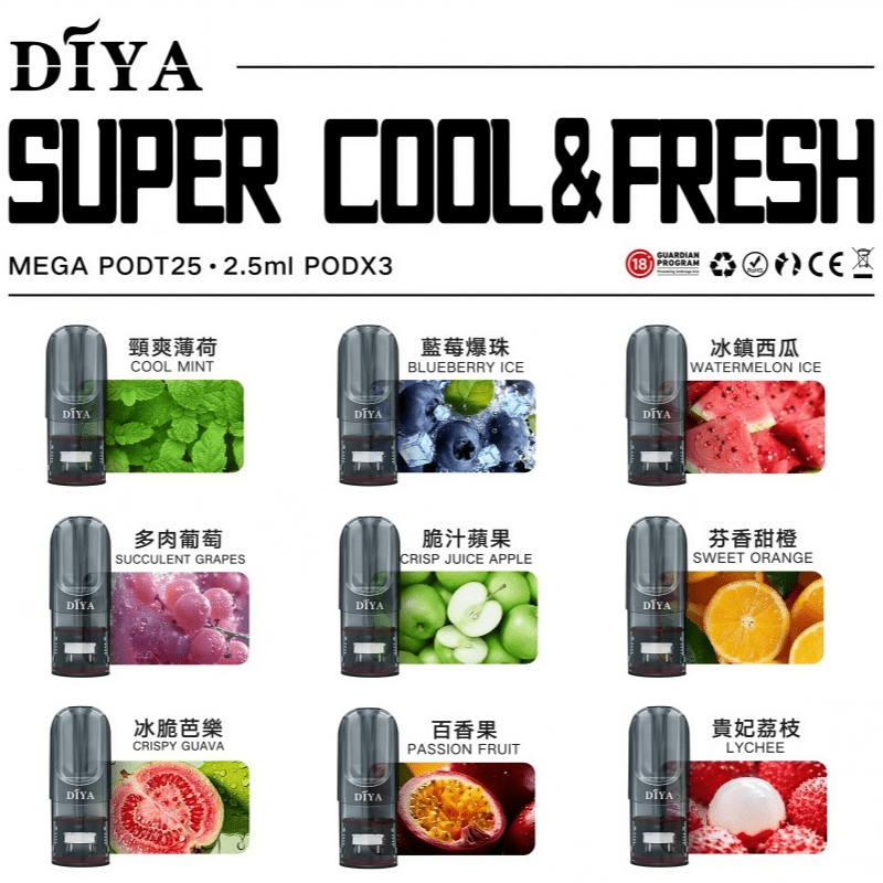 DIYA 叮啞一代煙彈