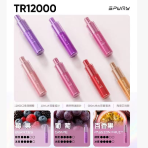 SPUMY TR 12000 Puffs 拋棄式電子煙